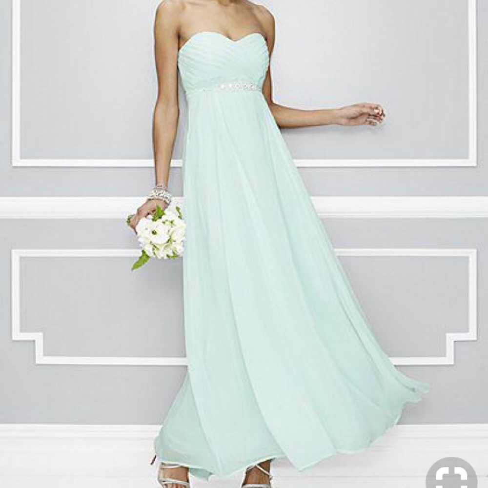 Light Turquoise Dress - Picture 3 of 3